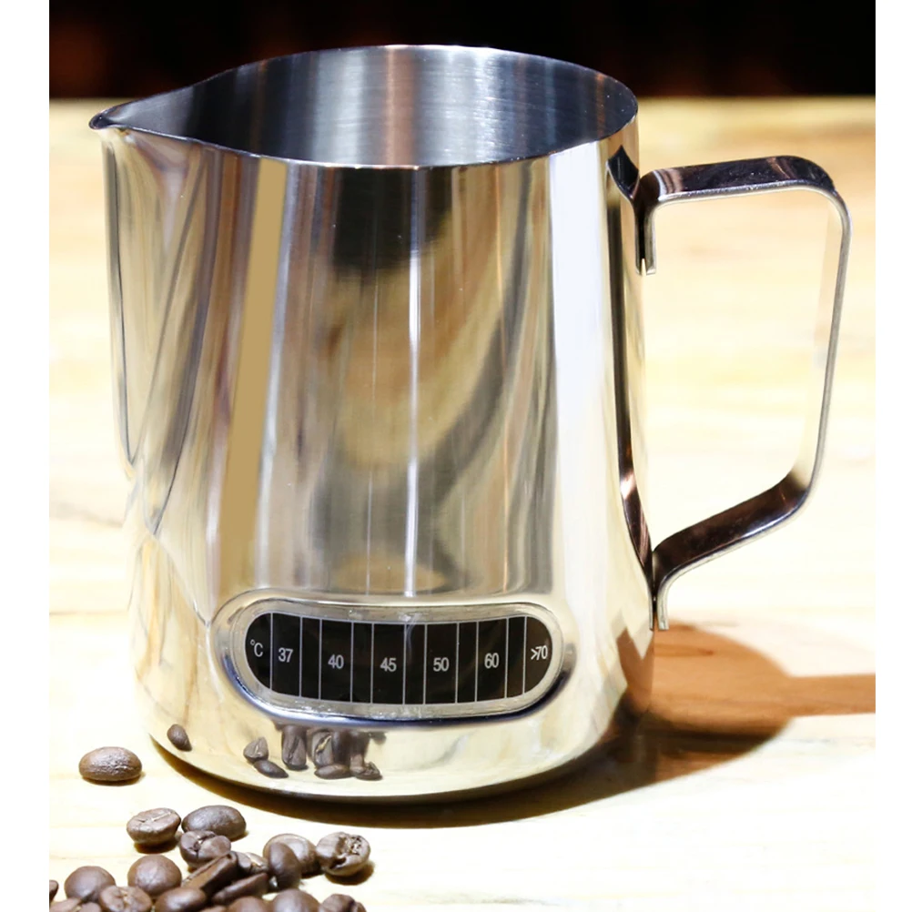 

600 ML Latte Art Cappuccino Maker Stainless Steel Milk Frothing Pitcher Coffee Pull Flower Cup Mug Kitchen Barware
