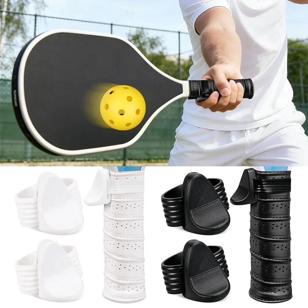 2PCS Ergonomic Design Pickleball Grip Insert Finger Rest Stable Grip Pickleball Finger Rest Enhanced Control