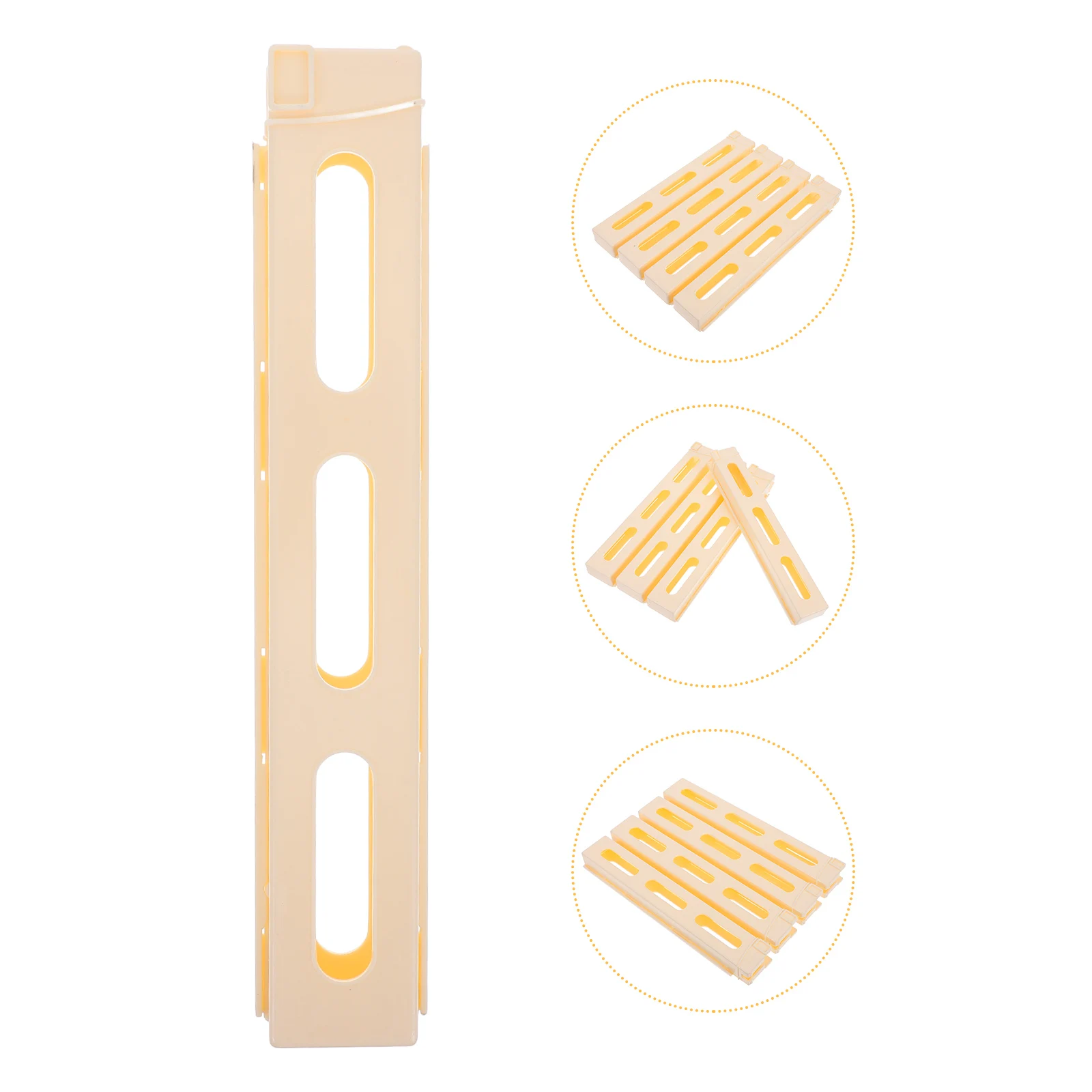 

4 Pcs Arch Bridge Domino Train Accessories Toddler Toy Clip Plastic Parts Clips for Train.