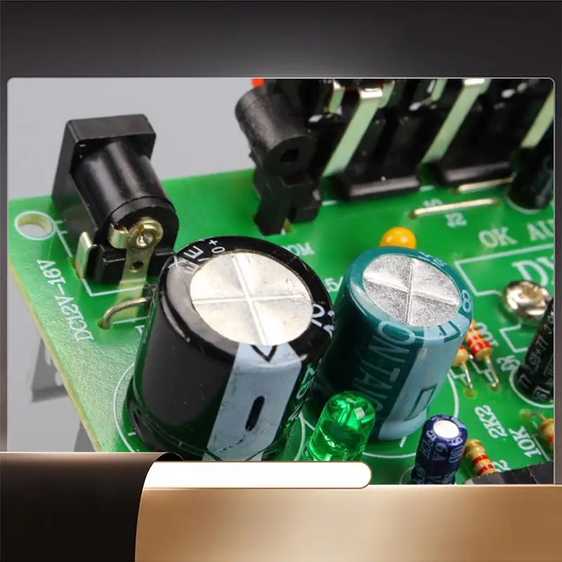 DC 12V 40W+40W Stereo Audio Amplifier Board Digital Microphone Amplifier With Tone Control Speaker AMP-N35R