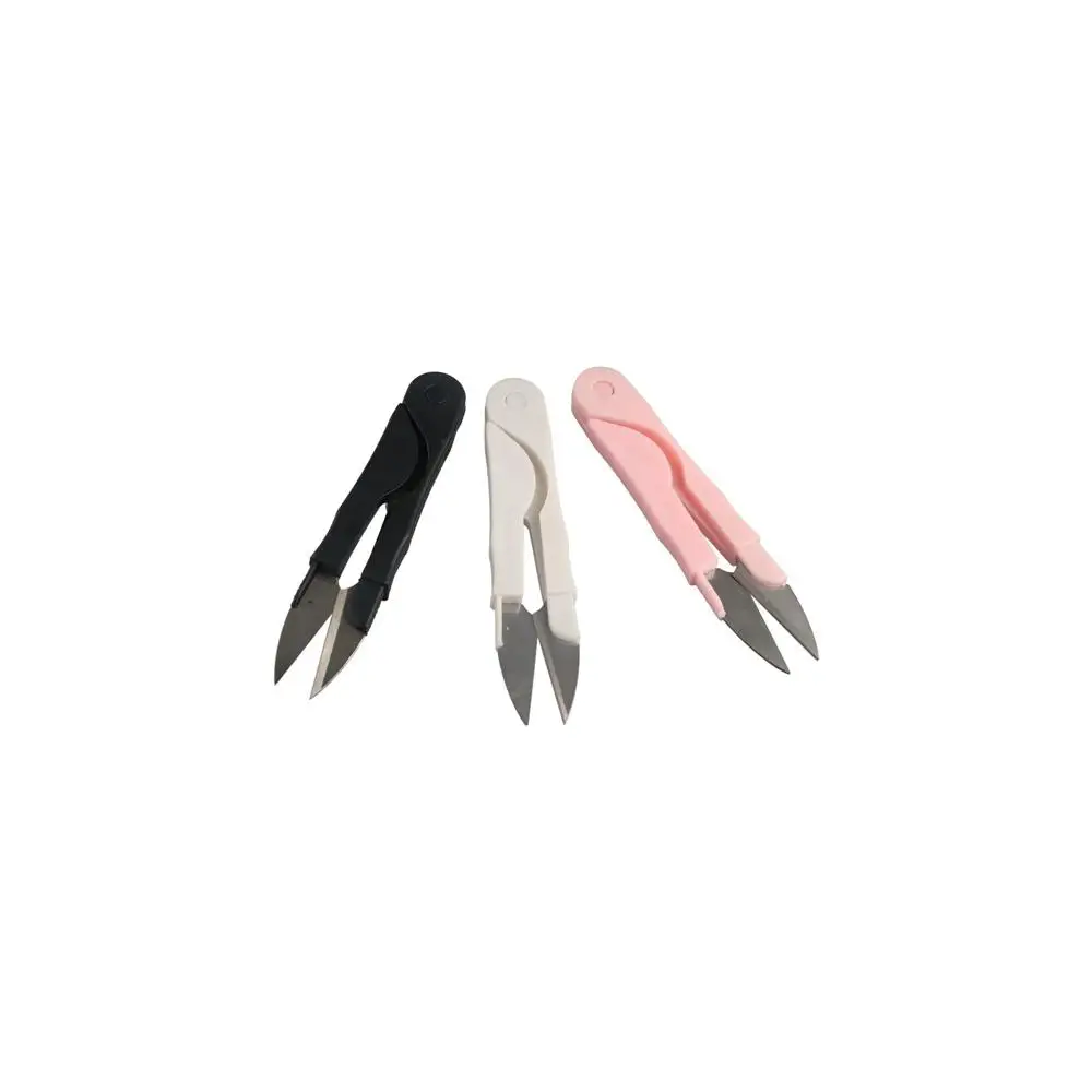 Thread Cutter Scissors Thread Clippers U Shape Metal Yarn Shears Mini Sharp Tailor