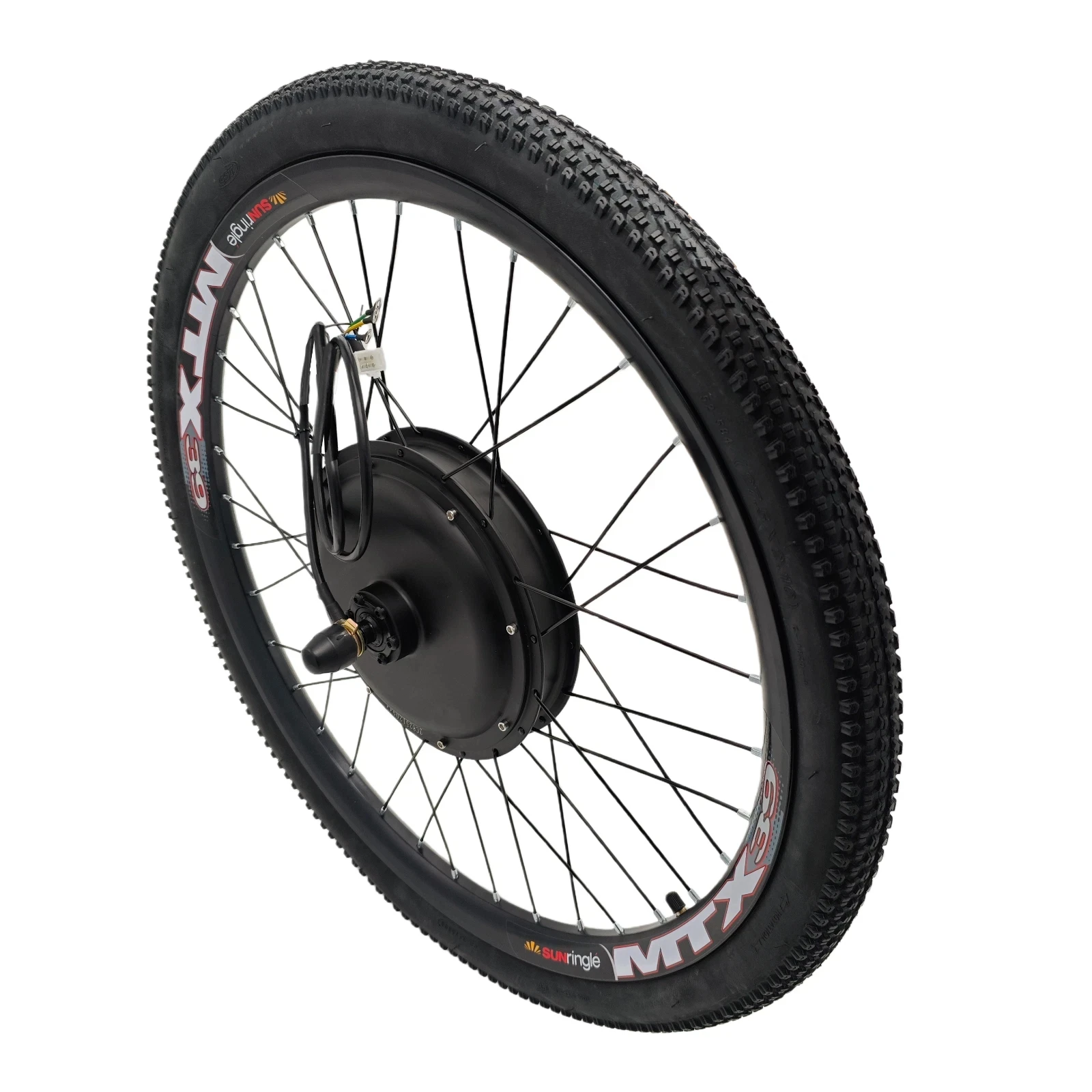

Electric bicycle Ebike 72V 3000W/ 5000W 26" 27.5" 29" MTX39 Rim Rear Motor Wheel with Tire and Tube drouout 135mm/155mm