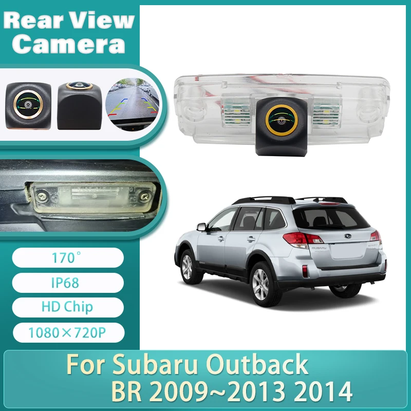 1080P HD Vehicle Rear View Camera For Subaru Forester SG SH 2003~2008 2009 2010 2011 2012 2013 Impreza MK3 WRX Sedan Outback Car