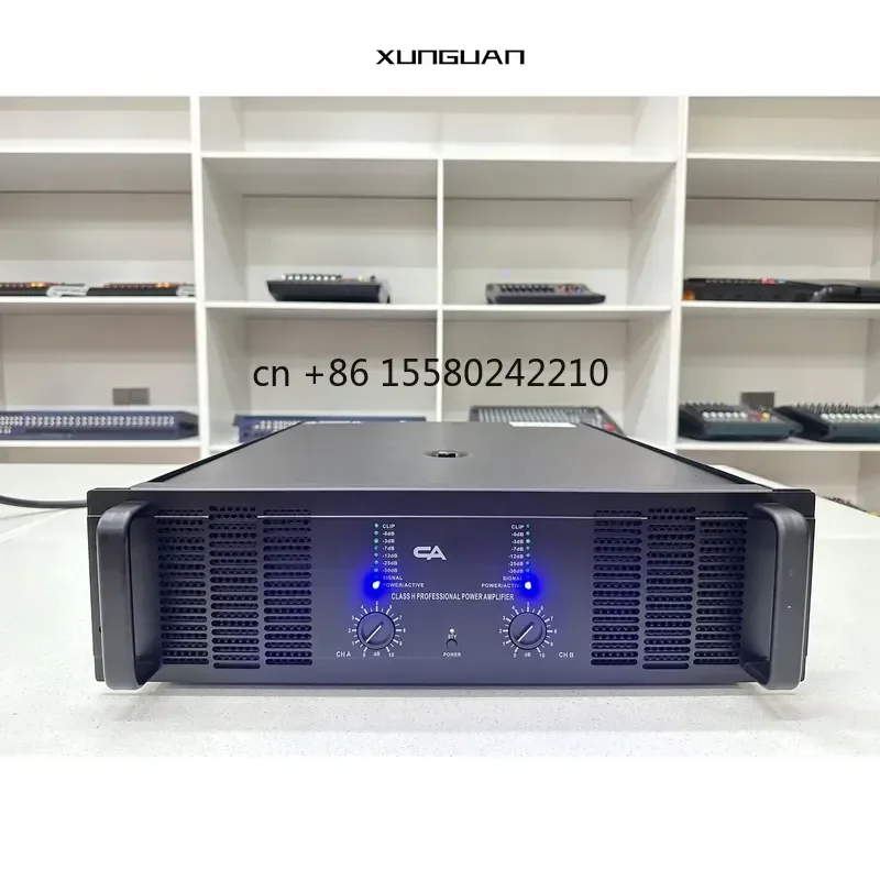 for CA12 CA18 CA20 CA30 150W-1900W 2CH Professional Power Amplifier Audio Sound Equipment for Stage Theatre KTV School