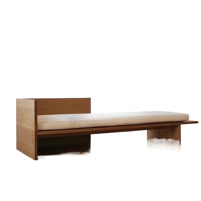 

Wabi Sanfeng B & B Cafe Rest Area Sofa Stool New Chinese Solid Wood Shoe Changing Stool Princess