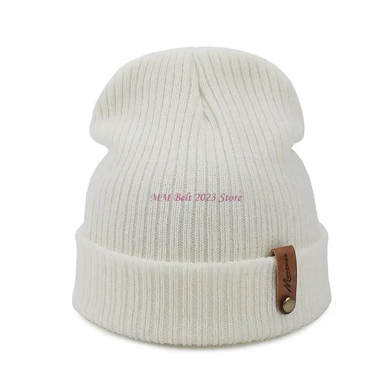 49ME Hollows Breathable Ladies Hat Foldable Sunscreen Hat Furry Warm Woven Hat for Men and Women