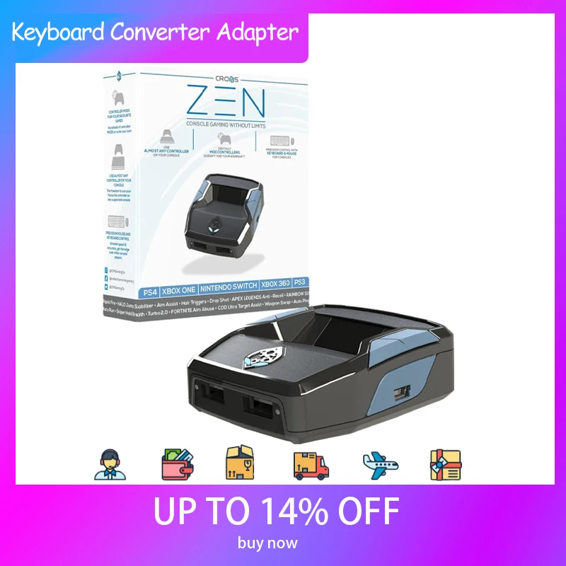 CronusZen Controller: The Ultimate Mouse and Keyboard Converter for PS, Xbox, Nintendo Switch, and PC