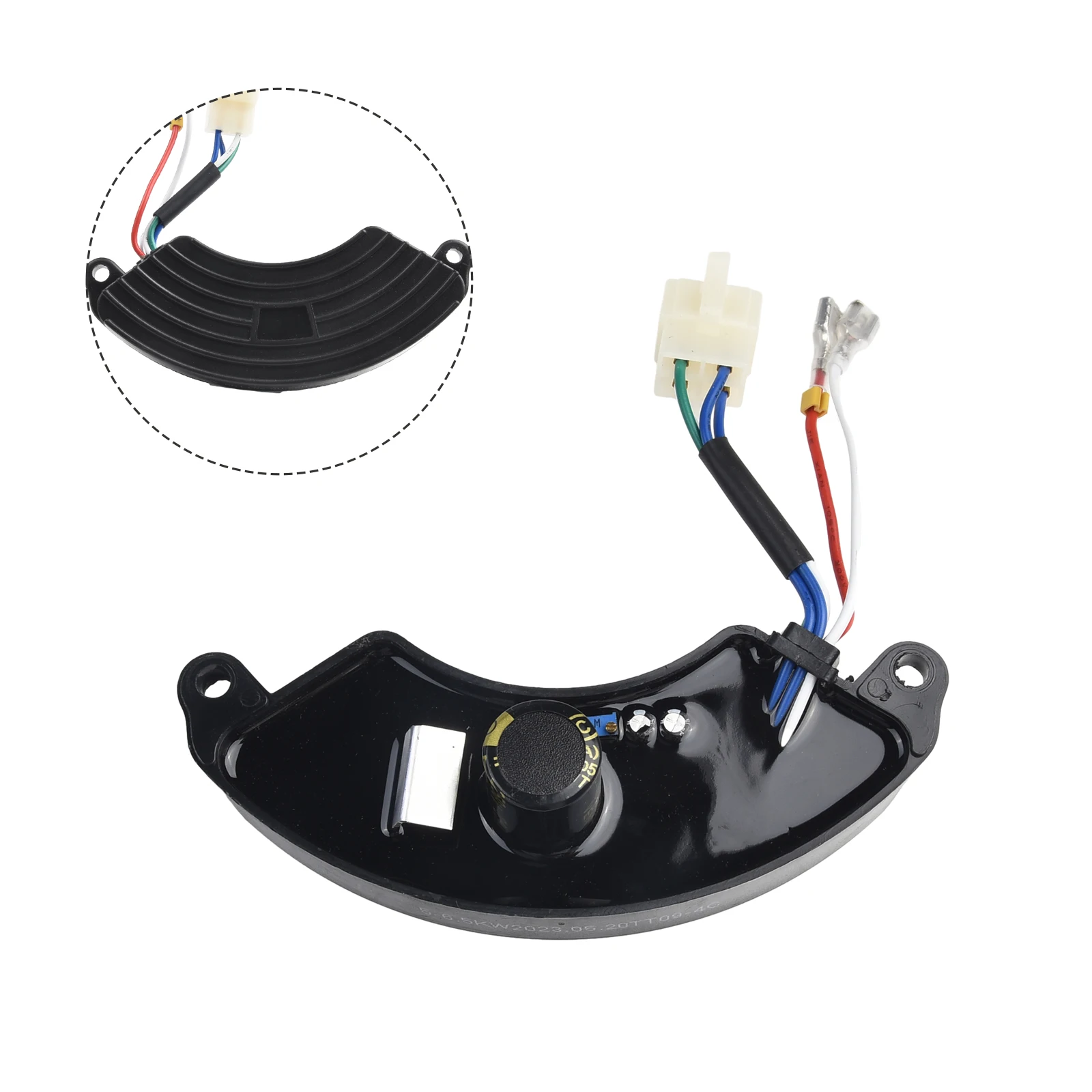 통합 안전 시스템을 갖춘 단상 발전기용으로 설계된 효율적인 56KW AVR 전압 안정기