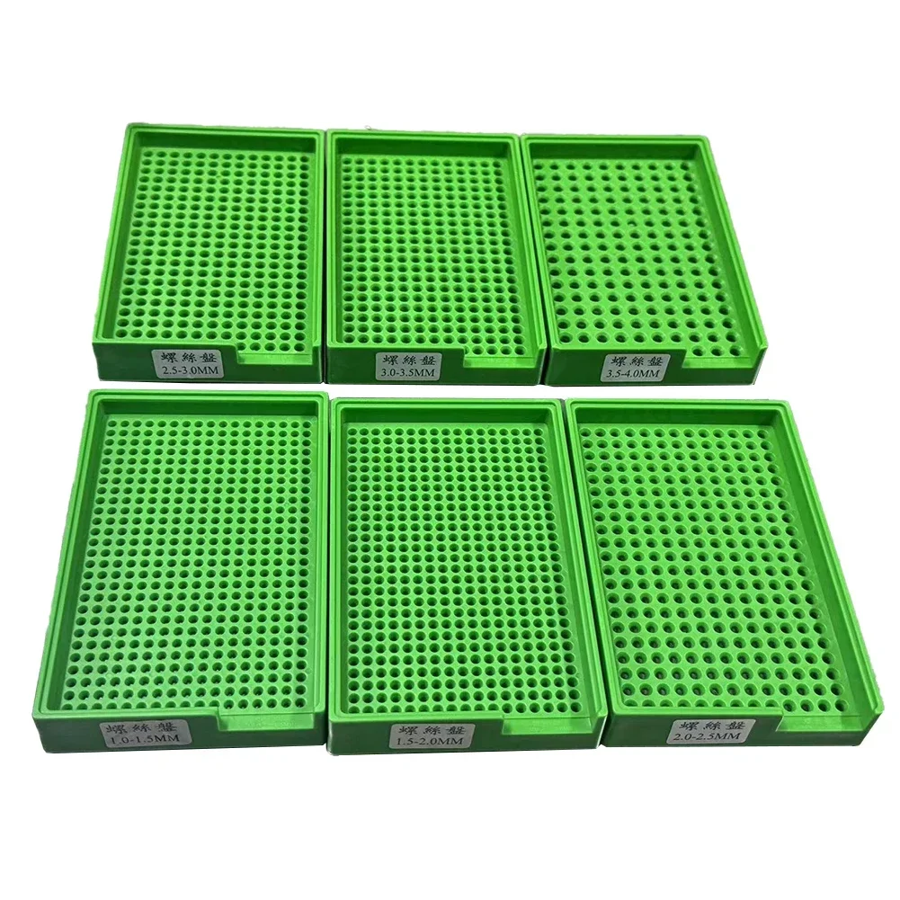 Screw Management System Large Capacity Anti Static Tray With Diverse Hole Sizes Perfectly Suited For Small Fasteners