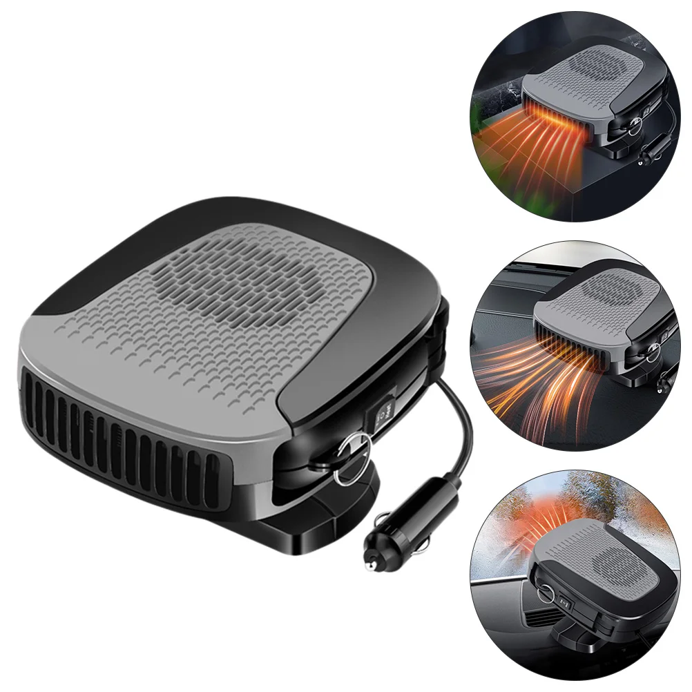 Cooling Fan Heater Car Portable Air Mover Mat Heel Plate 15X13X85CM Abs Electrical