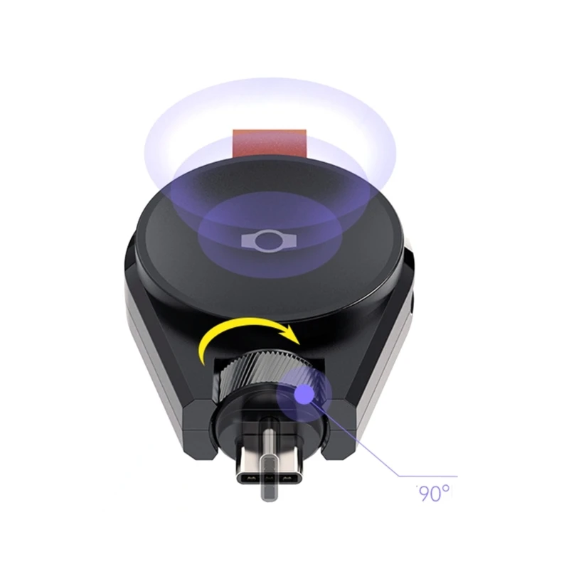 Портативное зарядное устройство USB для часов 6/5/Active 2/Watch4/3, беспроводное магнитное зарядное устройство для быстрой