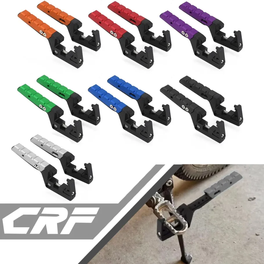 

2025 24 For Honda CR80R CR85R CR125R CR250R CR500R CRF110R CRF150R CRF250R CRF450R All Year Motorcycle Foot Peg Pedal Passenger