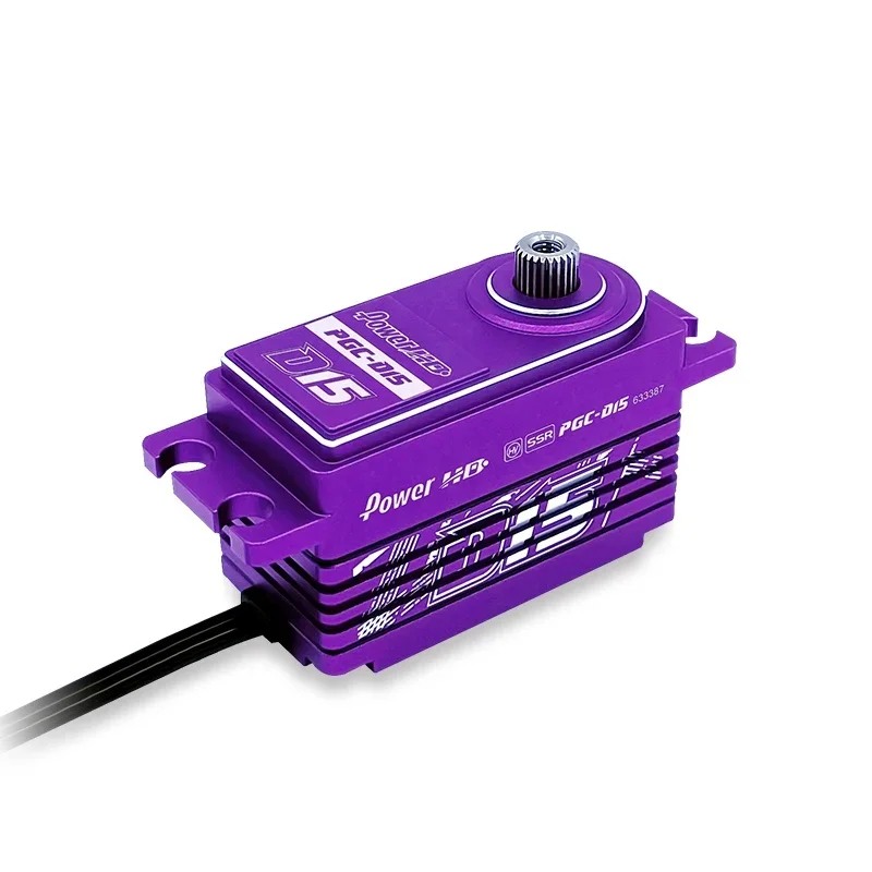 PowerHD PGC-D15 18KG HV Short Body Digital Servos for 1/10 RC Model Car Drift Racing Rally Accessories Sakura D5 MSY YOKOMO