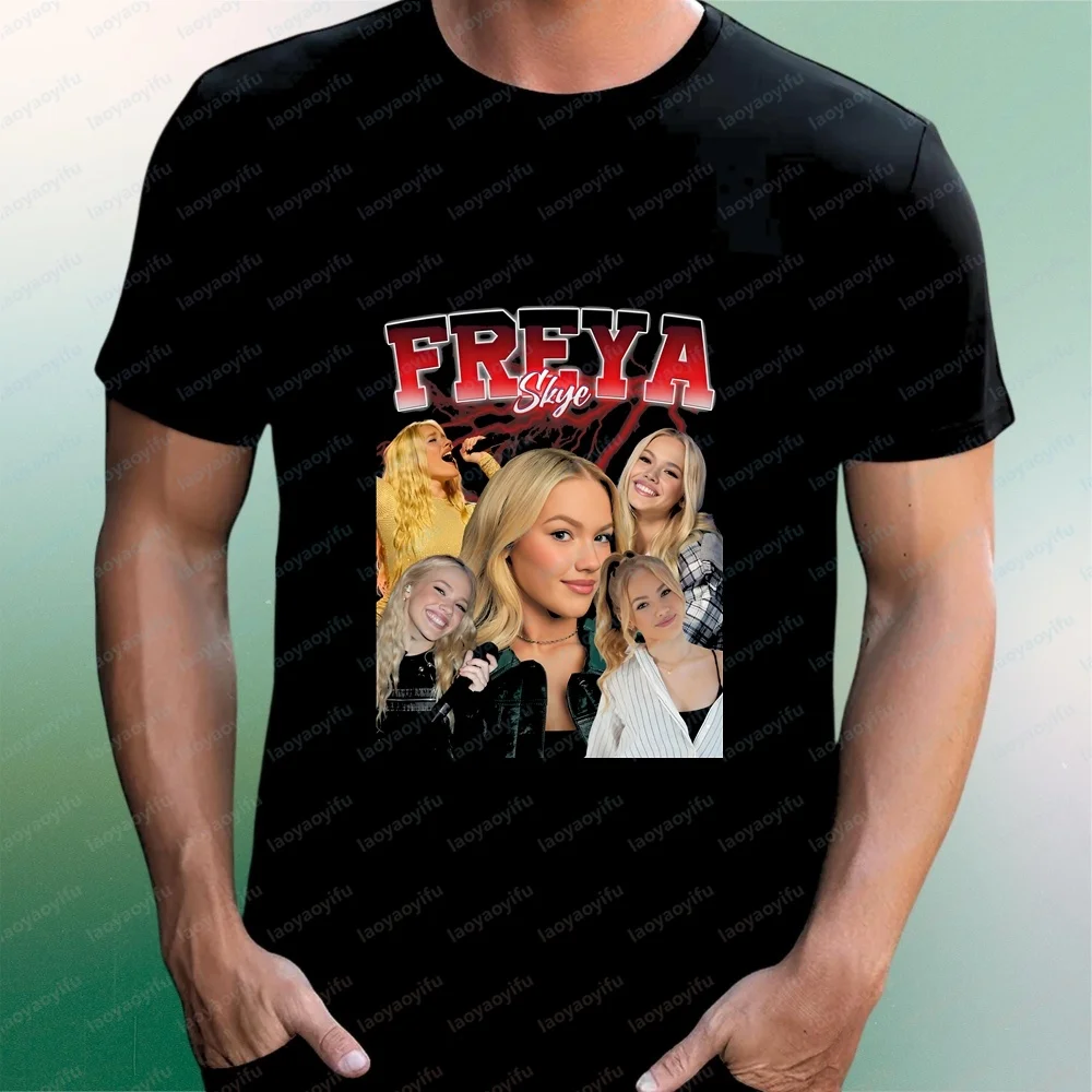Freya Skye - Retro Copycat Style Adult Humorous Fun Crazy Streetwear Men's and Women's Universal Round-neck T-Shirt