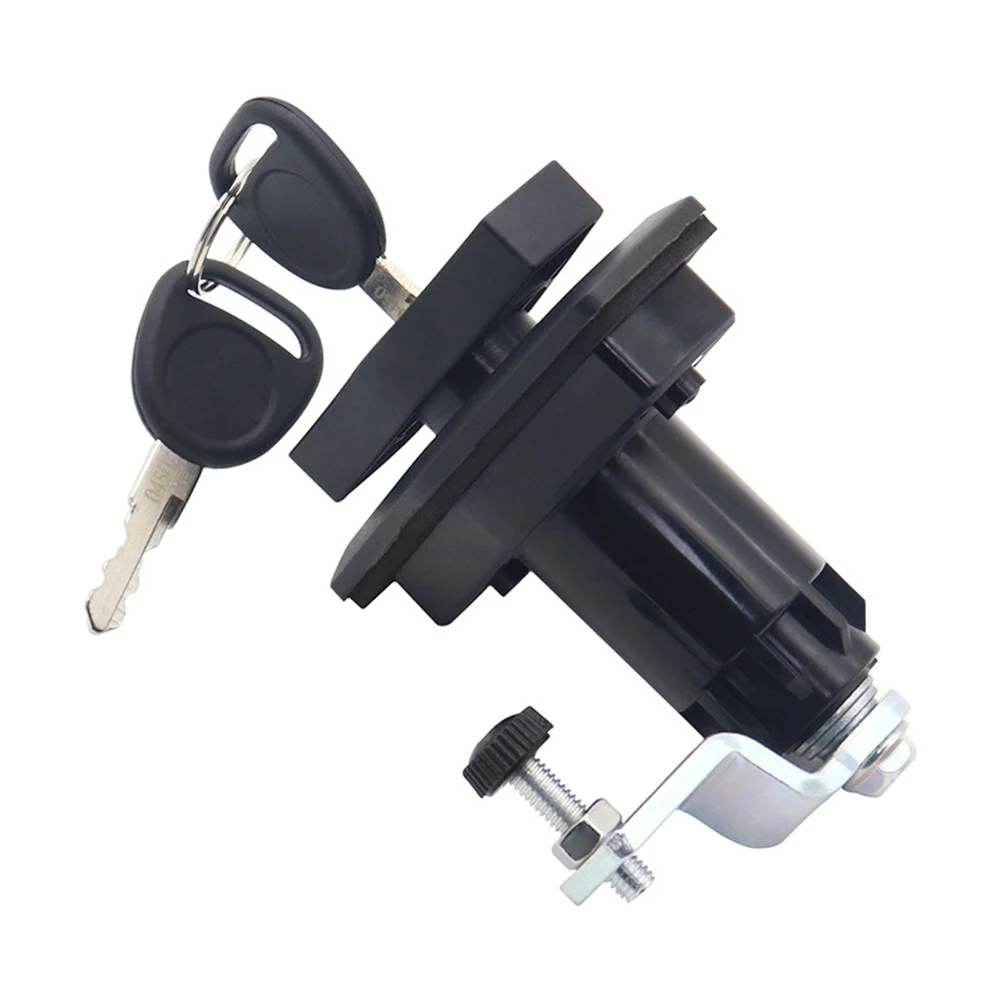 

2 Keys Lock Cabinet Lock Outdoor Travel Fits Doors 27-50mm Thick Camper Door Lock Convenient Spare Keys Easy Installation