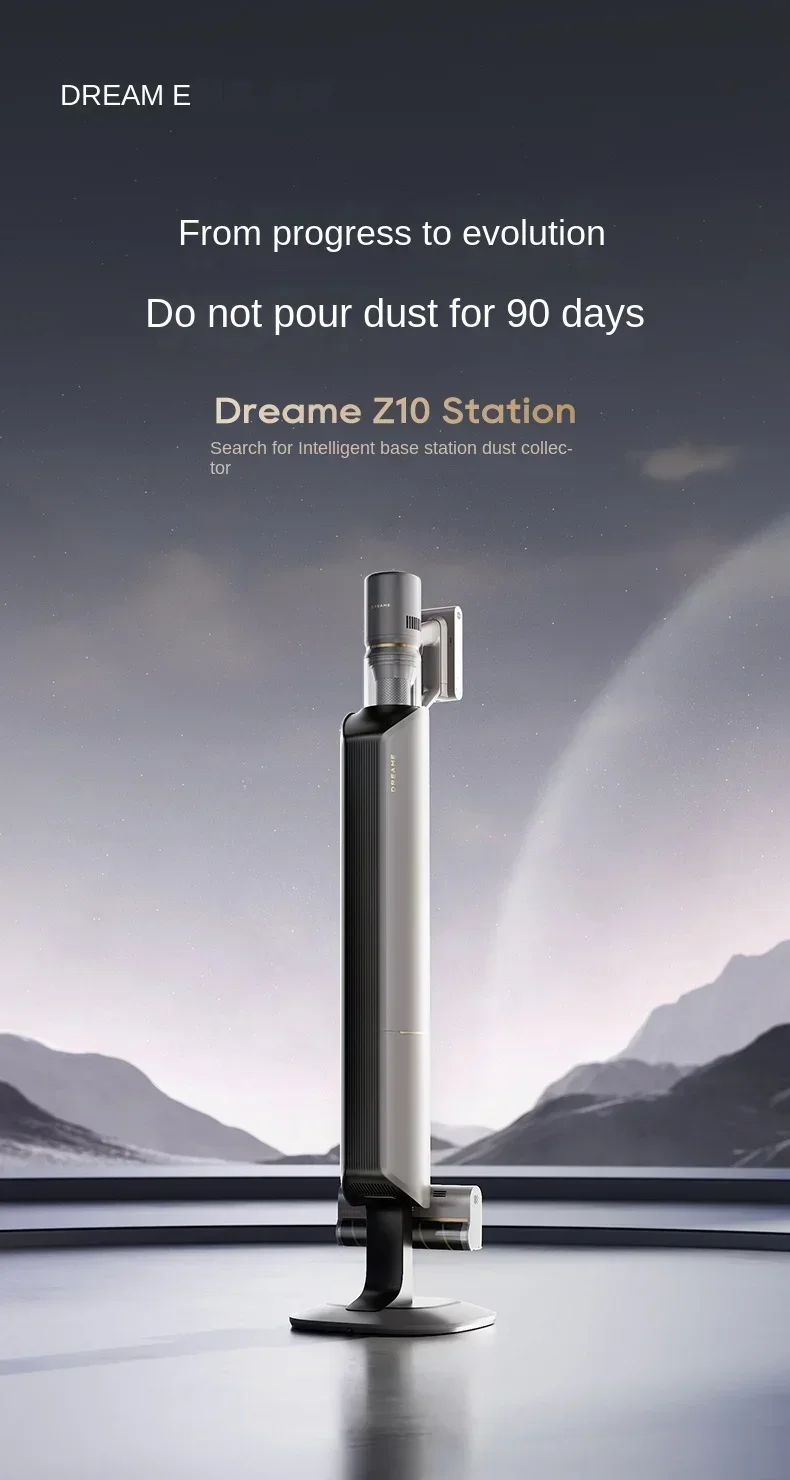 DREAME Z10 Station Smart Base Station Dust Space Station Green Light Dust Display Vacuum Cleaner