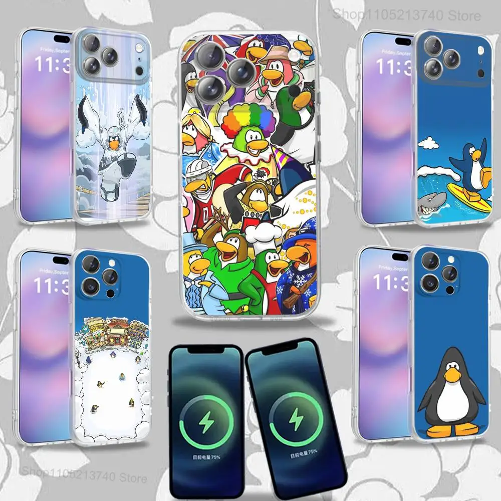 

Game ClubS Penguin-S-ES Phone Case For iPhone 15,12,11,14,13,17,16,Plus,Air,Pro,Max,E,Mini for Magsafe Magnetic Frosted