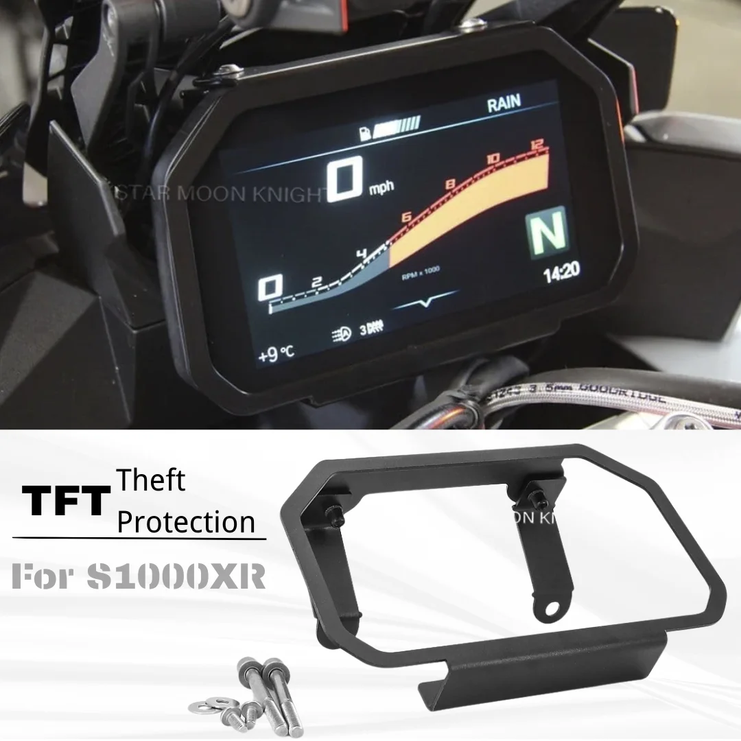 

For BMW S1000XR TFT Theft Protection S 1000 XR 1000XR 2023 2024 2025 Motorcycle Meter Frame Screen Protector Dashboard Guard