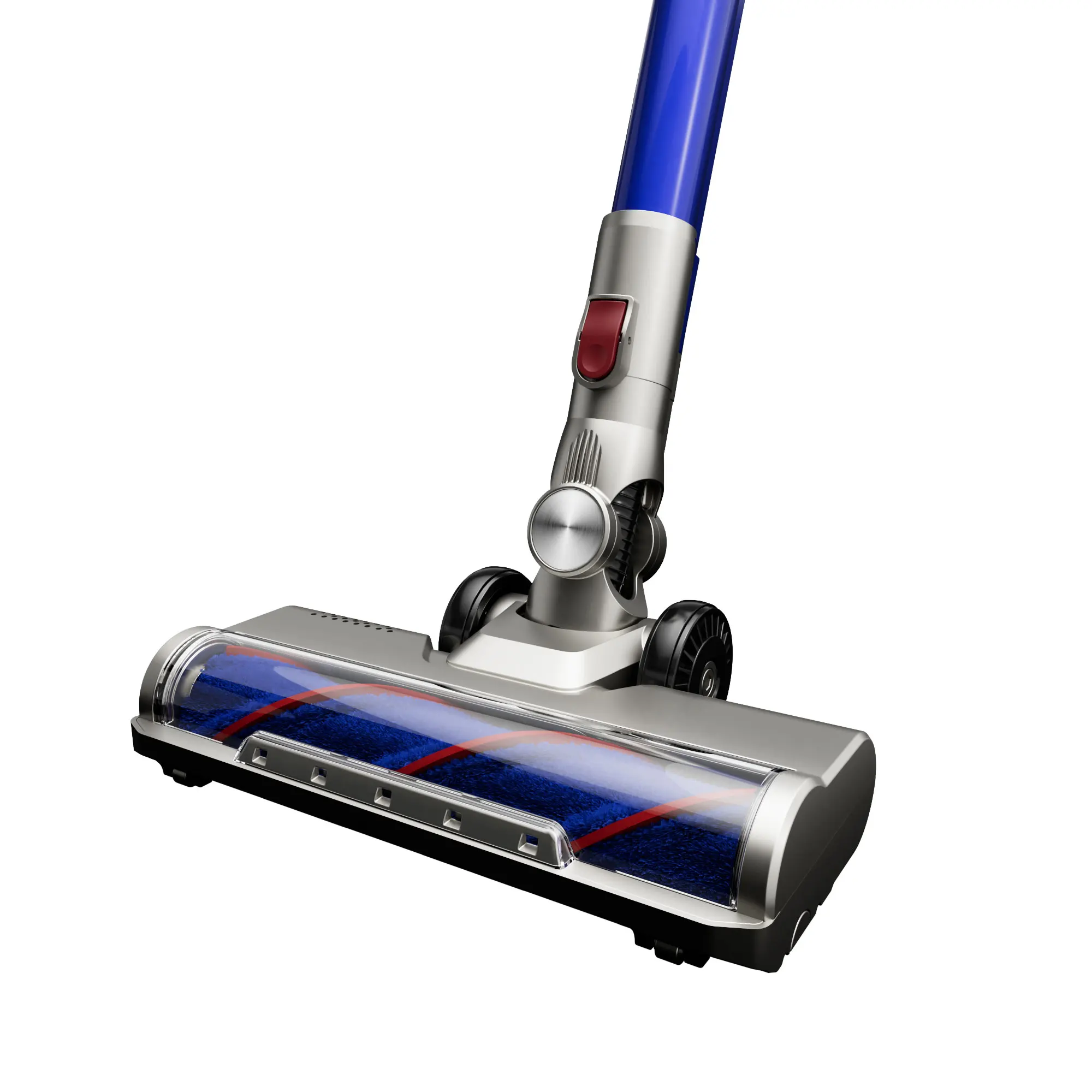 High power cyclone system suction 2200mAh battery wireless smart Vacuum cleaner with LED brush