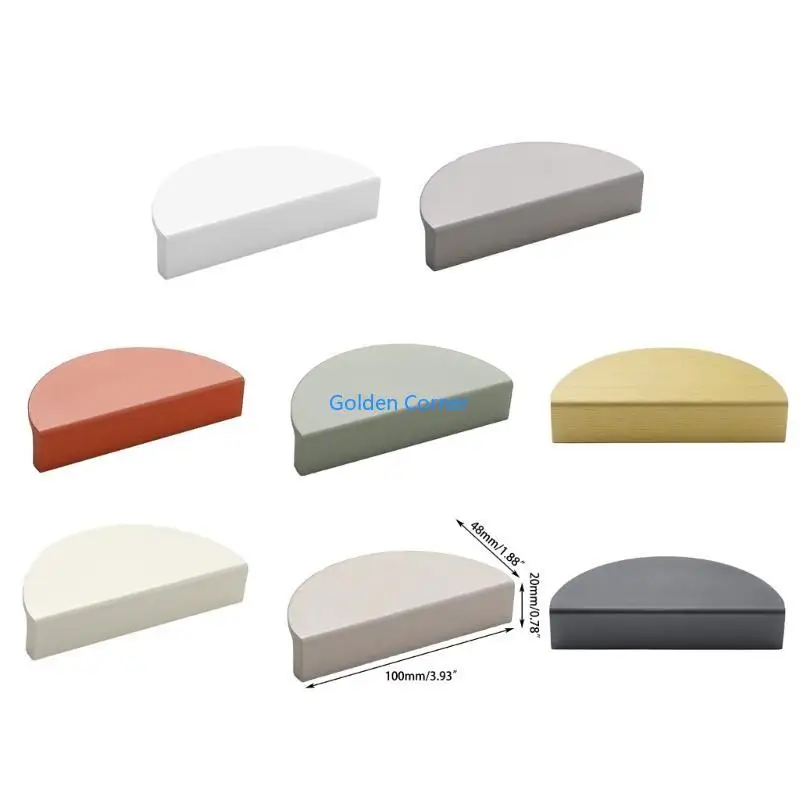 E15D機能アルミニウムハンドルワードローブプルワードローブノブ耐久性クローゼットドア