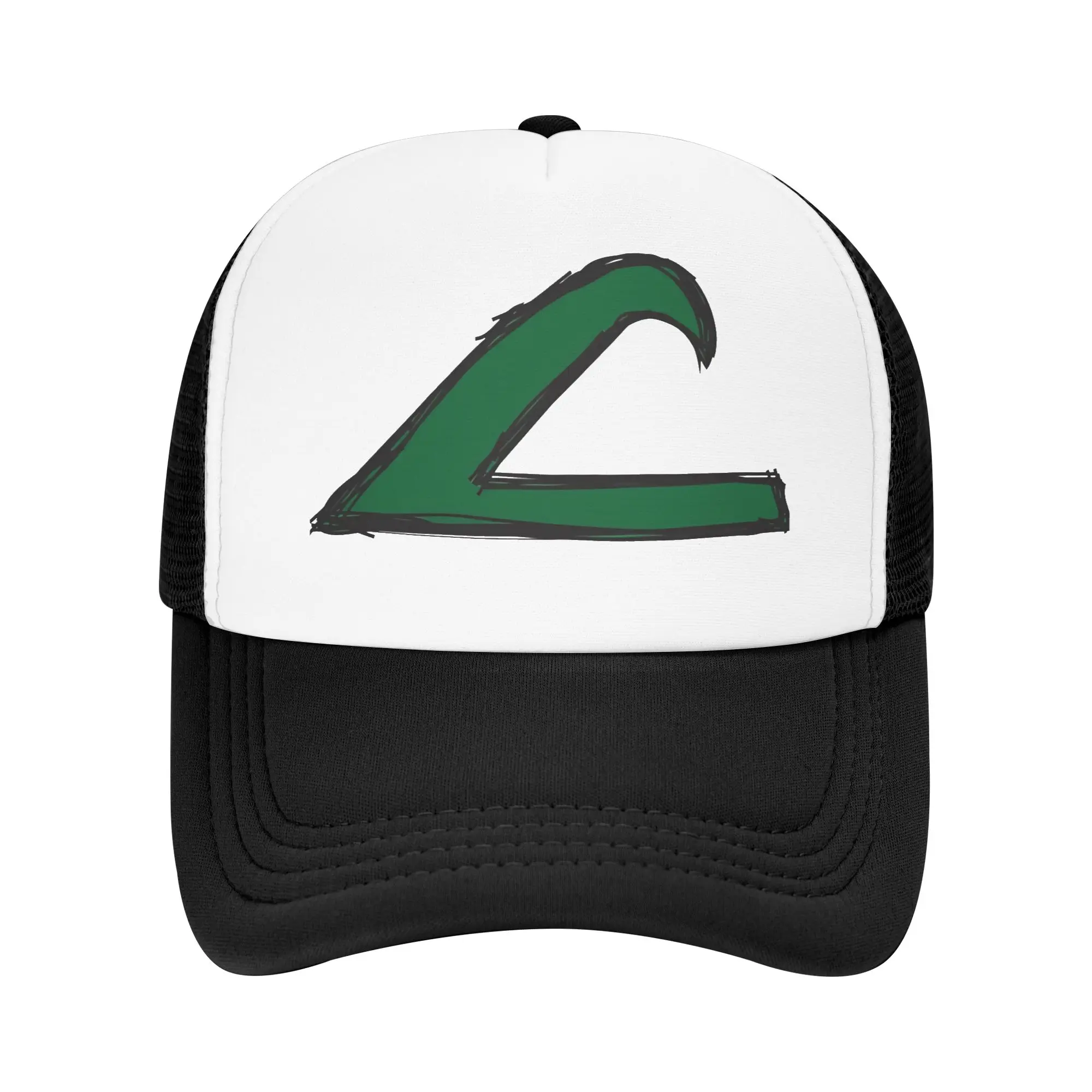League Ashs Ketchums  Trucker Cap Men Women Hats Trucker Worker Cap Golf Hats Adjustable Snapback Caps Mesh Baseball Cap Summer