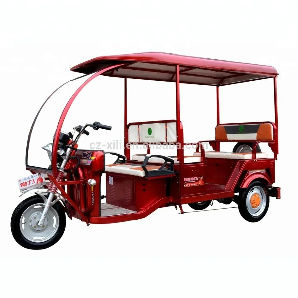 electric motorized tricycle for adults/covered passenger electric tricycle for sale