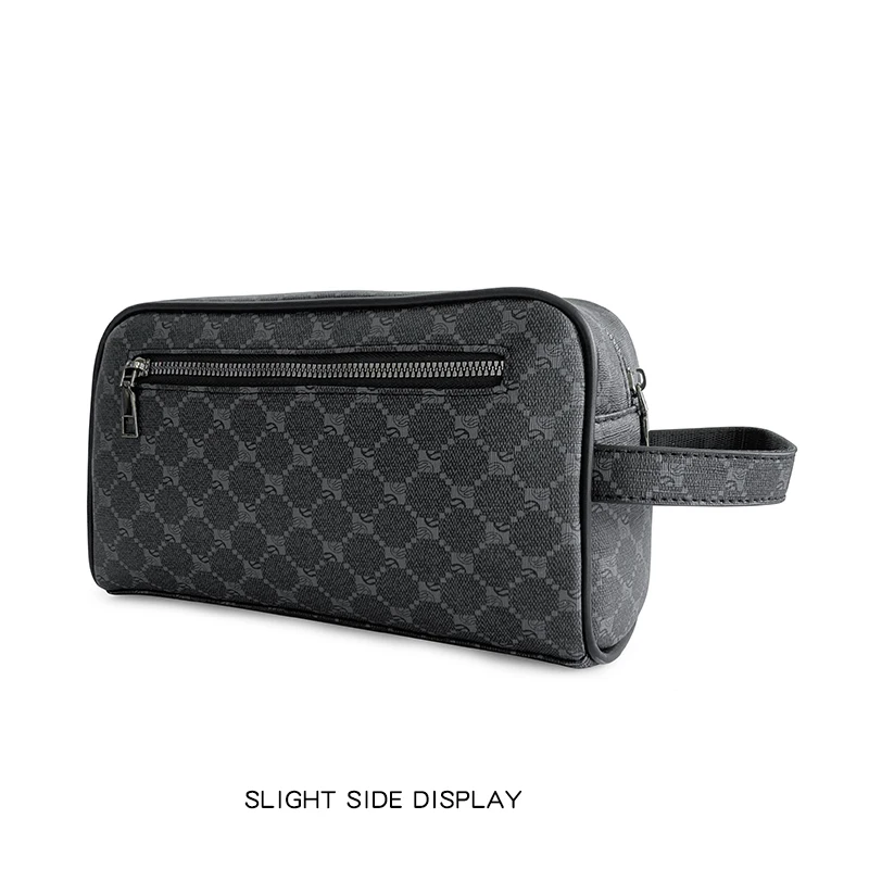 موضة الطباعة حقيبة يد رجالية عالية الجودة بولي Leather حقائب يد جلدية محفظة المال للرجال حزام الخصر محافظ رجل الحقيبة Bolsos #2