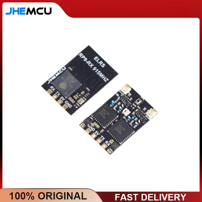 HawkSpeed JHEMCU RP9-RX ELRS 915MHz Diversity Receiver Built-in TCXO RC Airplane FPV Long Range Drone ExpressLRS