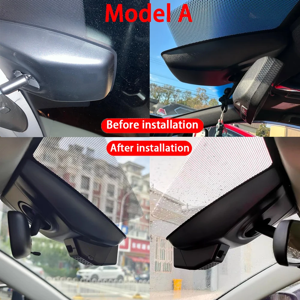 for Toyota RAV4 XA50 Suzuki Across 2018 2019 2020 2021 4K 2160P Front Rear Camera Dash Cam Wifi Plug and Play Video Recorde