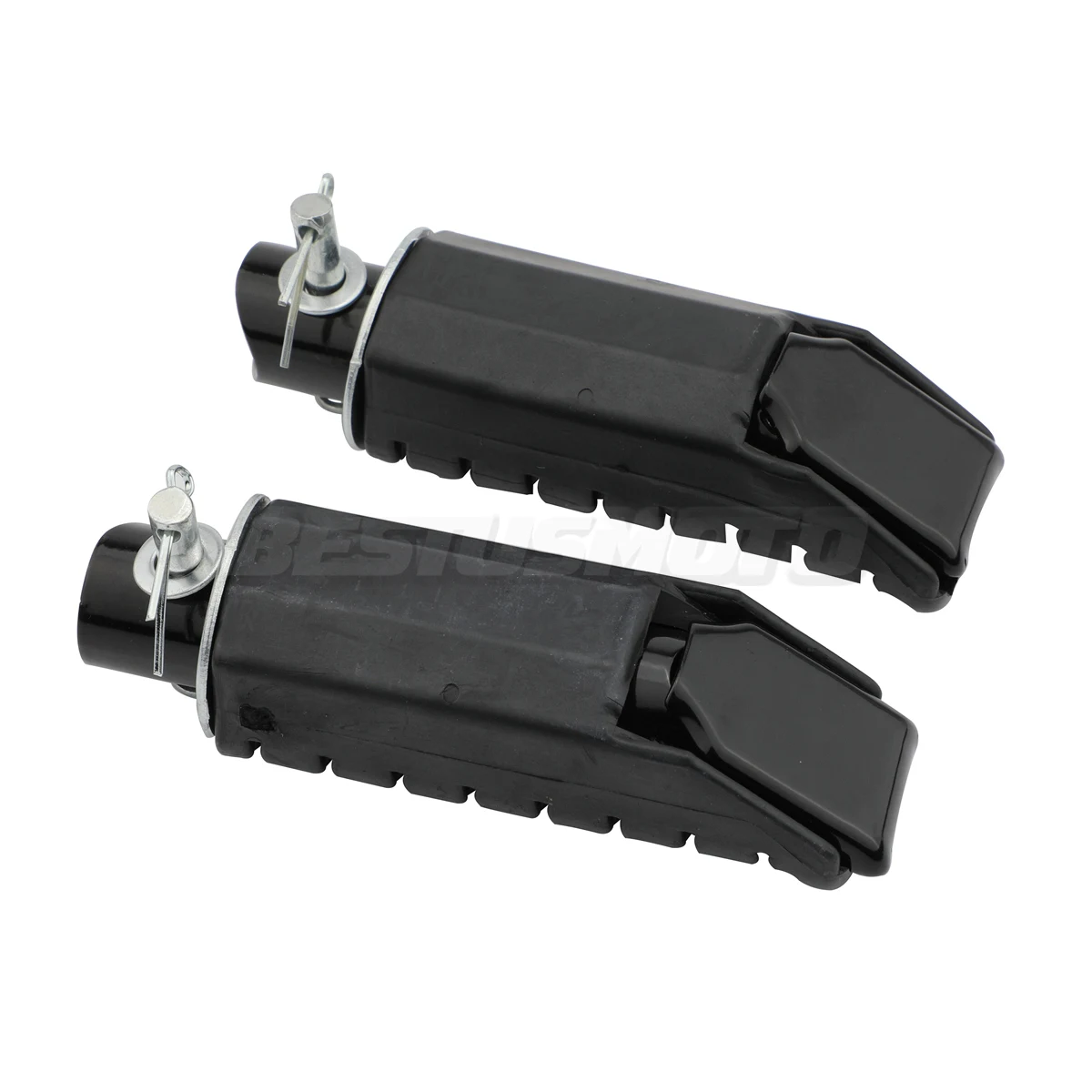 Motorcycle Rear Footrests Foot Pegs For Honda CB250F Hornet 1996-2007 CB750 Nighthawk 1991-2003 VTR250 1998-2017 CB250 1991-2008 - view 6