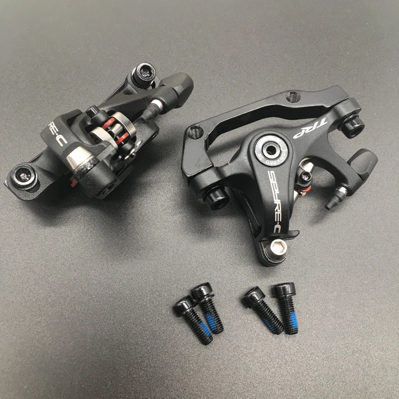TRP Spyre-C Alloy Mechanical Disc Brake Caliper Set Post Mount