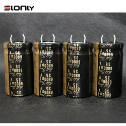 2 adet-10 adet Nichicon KG tipi I 35V 6800uF 35V 22x40mm 85 ° kapasitörler Pitch 10mm ses filtreleme elektrolitik kapasitörler
