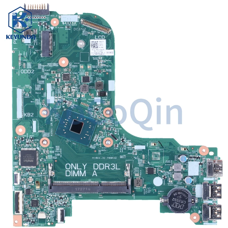 For DELL Inspiron 3462 3562 Notebook Mainboard CN-0G7MW2 0G7MW2 16823-1 SR2Z7 N3350 DDR3 Laptop Motherboard Tested