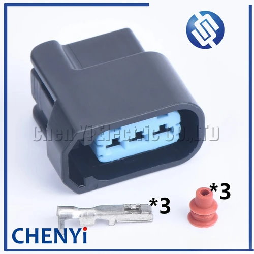Conector impermeable automático de 3 pines bobina de encendido de alto voltaje enchufe de arnés de cables 6189-0728 para Honda Accord Civic CRV K-Series S2000