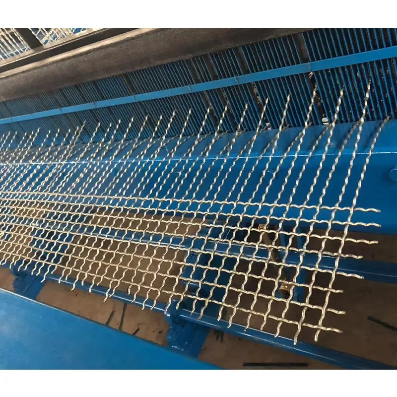 Automatic Crimped Wire Mesh Weaving Machine