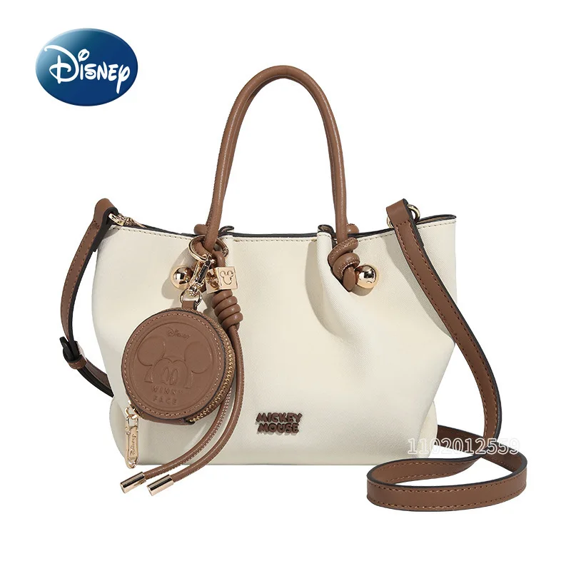 Disney Mickey Original New Mini Women's Handbag Luxury Brand Fashion Women's Shoulder Bag Cartoon Colorful Mini Women's Bag