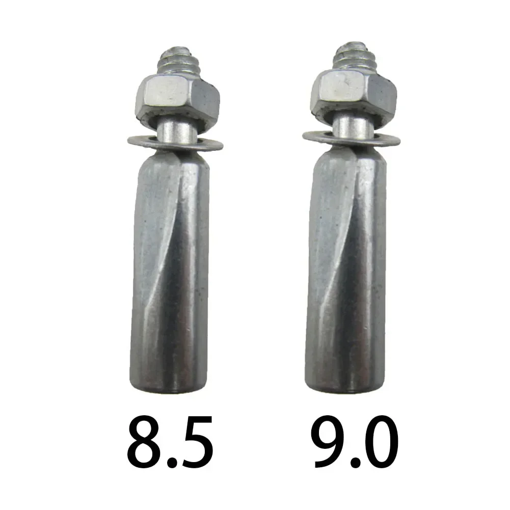 2 Pcs Bicycle Crank Wedges 8.5/9.0mm Bottom Bracket Wedge Short Steel Chain Plate Pins With Nuts Washers Bicycle Components Part