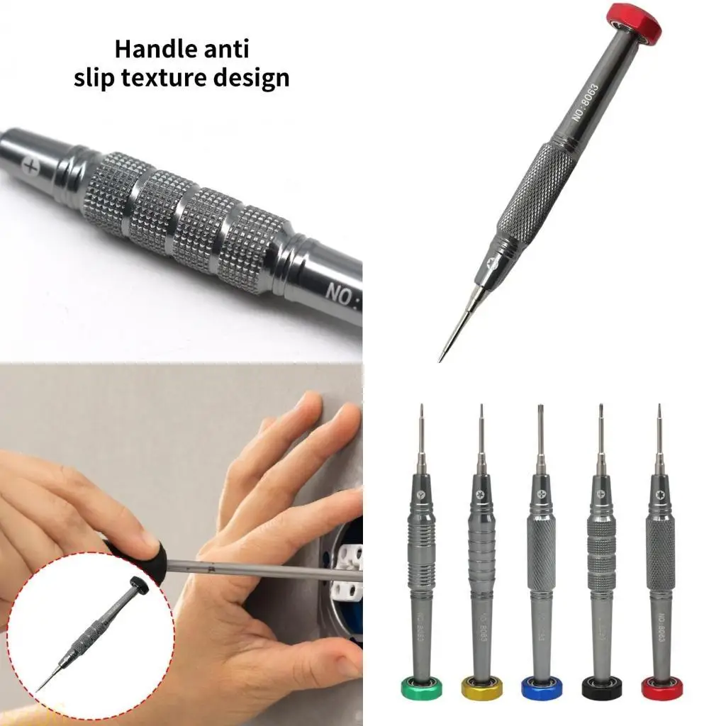 Q2Q4 Star Pentalobe Screwdriver for Cellphone Repair High Precisions Tip Repair Tool with Ergonomic Design