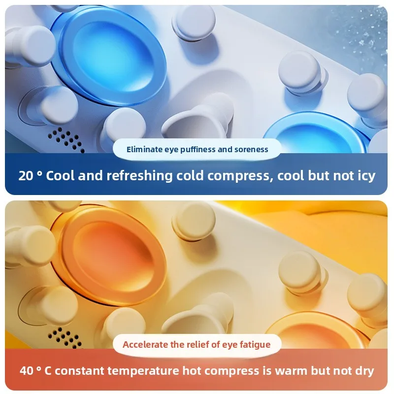 High-end Hot and Cold Eye Protection Automatic Moisturizing Atomizing Steam Eye Massager Hot Compress Bluetooth