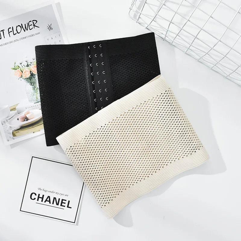Three row eleven buckle abdominal belt, fat burning postpartum shaping waist seal, breathable shaping waist and abdominal belt