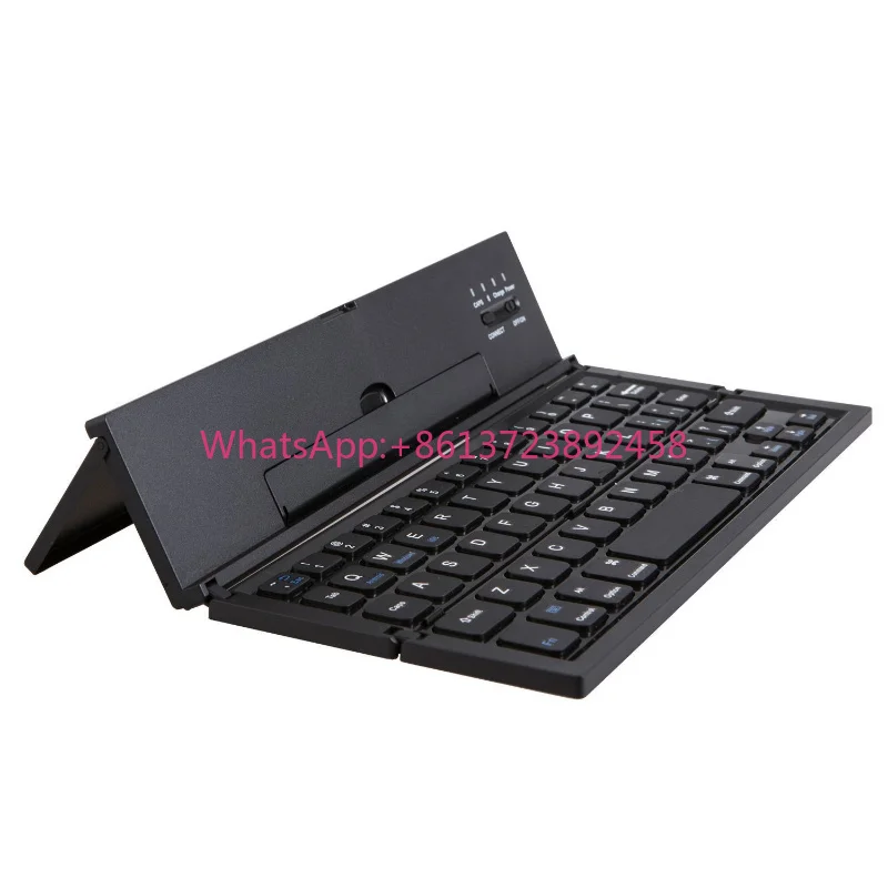 Lightweight and portable, suitable for three systems,universal wireless Bluetooth, triple folding key keyboard