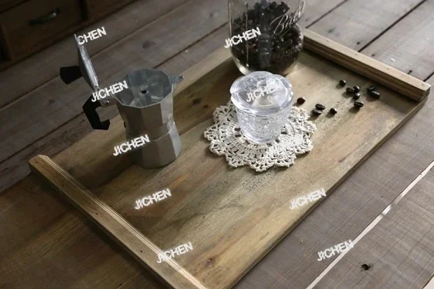 Съемная доска и поднос ручной работы HV, деревянный декор для стен