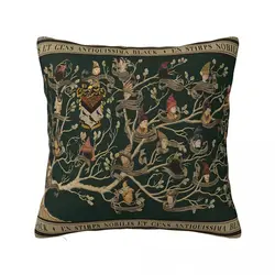 Noble House Of Black Family Tree A Pillow Case