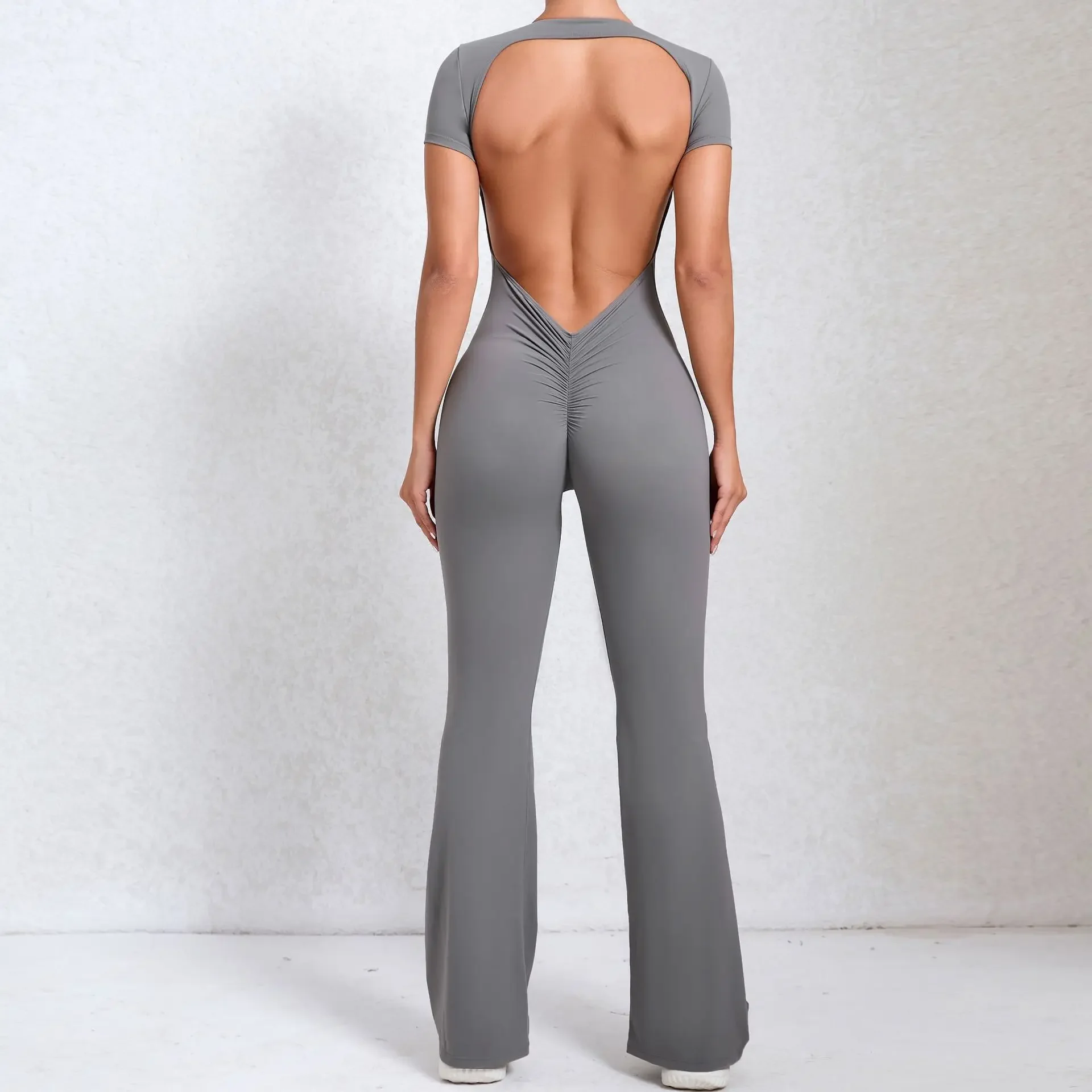 

Gym Set Women Training Yoga Suit Sportswear Women 1 Pcs Sports Jumpsuit Fitness Rompers Stretch Female Push Up Workout Bodysuits