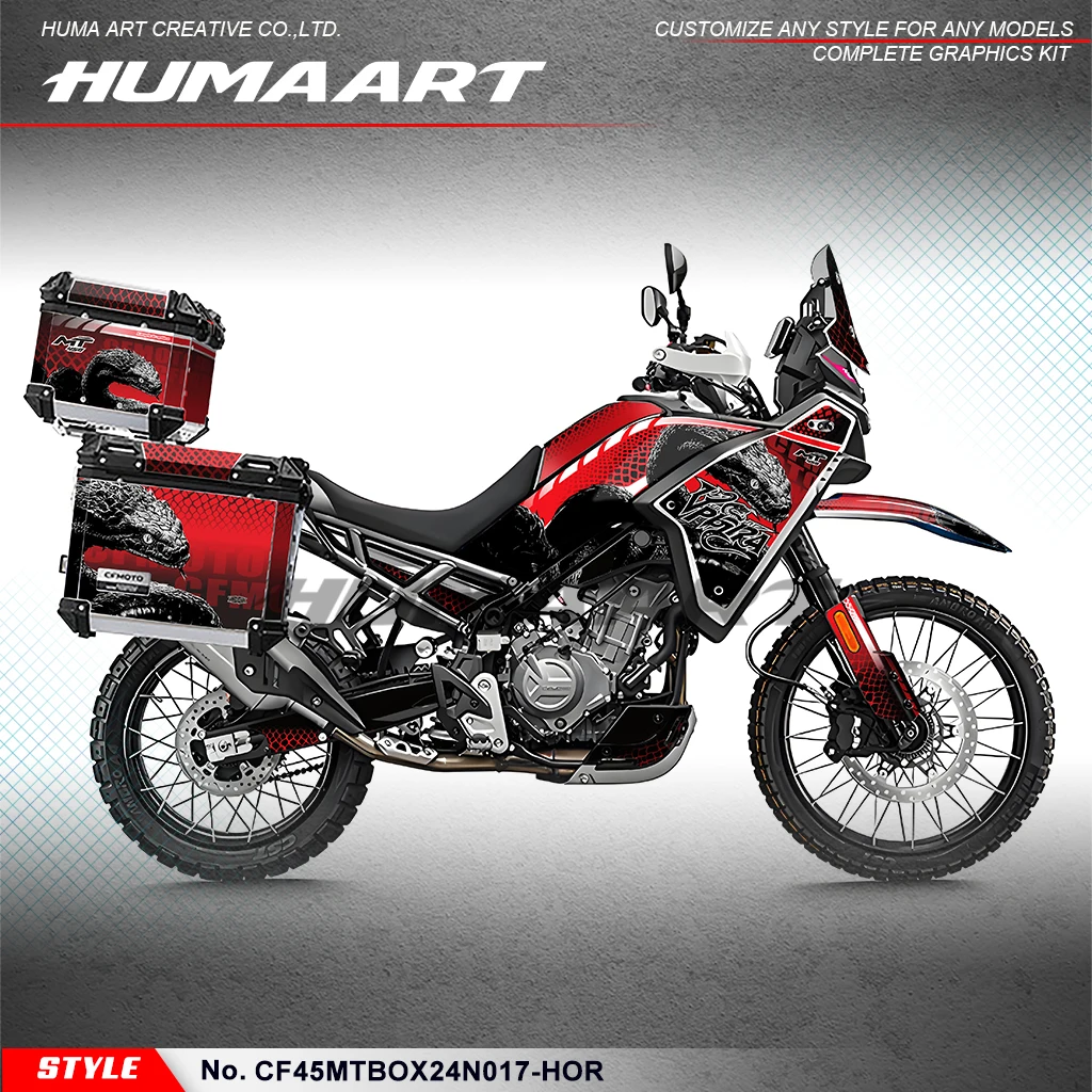 

Наклейки HUMAART, полные наклейки на мотоцикл для CFMOTO 450MT MT450 MT 450 CF MOTO, украшения, CF45MTBOX24N017-HOR