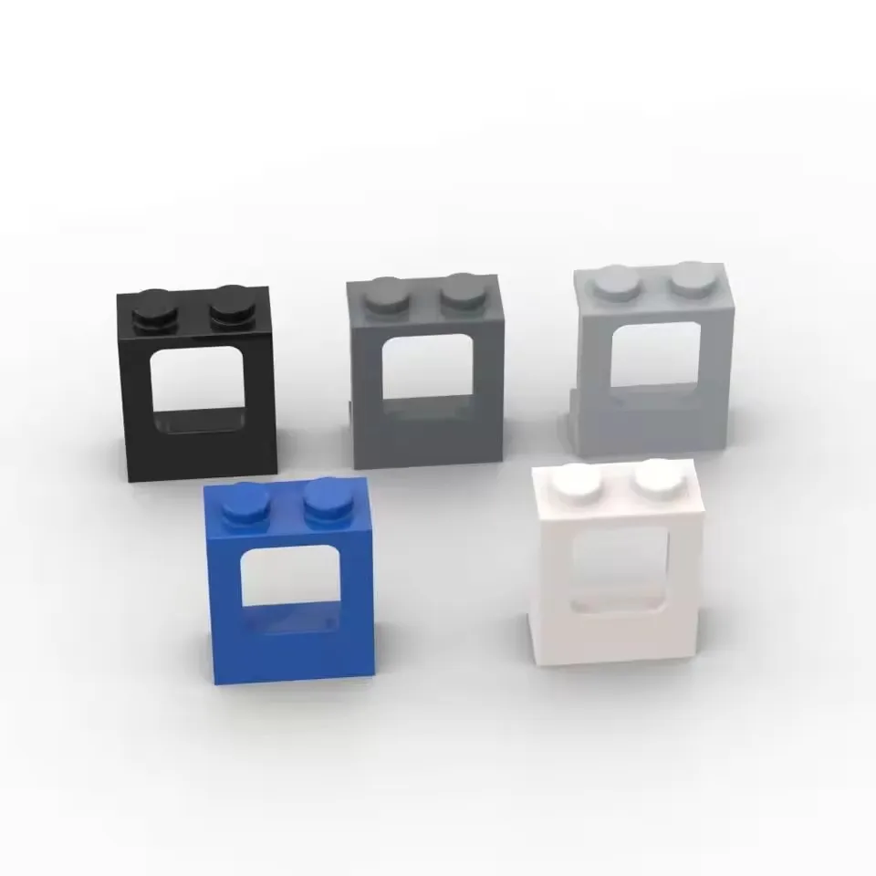 MOC Small Particle 1x2x2 Window Frame Window Building Blocks Puzzle Parts 784 Compatible with Lego 2377 60032