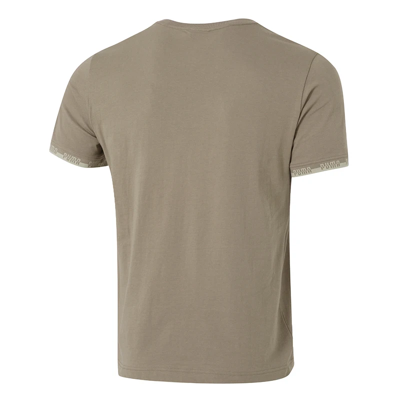 Puma Men's Light Green Sports Wear Running Fitness Training Comfortable Breathable Casual Short Sleeve T-Shirt 692486-83