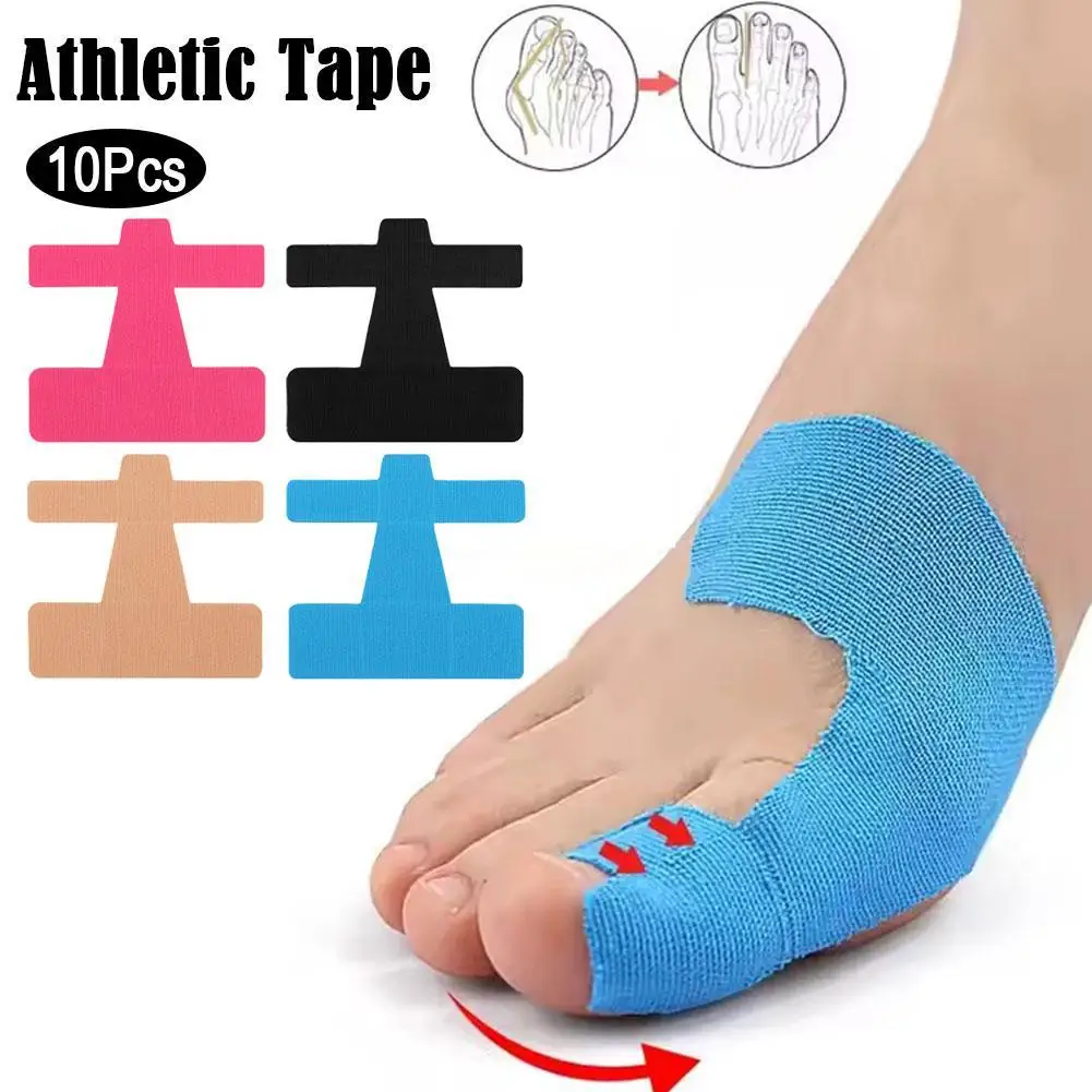 

10pcs Gel Toe Separator Foot Care Tool Silicone Fingers Toe Bunion Straightener Valgus Hallux Bunion Protector Corrector