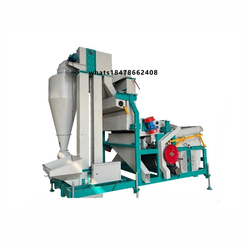 Multifunctional Carob Seed Cleaning and Processing Machine