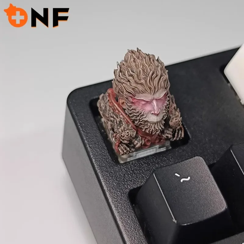 Wukong Pig Eight Ring Game Key Cap Personality Creative 3d Stereoscopic Key Cap for Boyfriend Special Gift